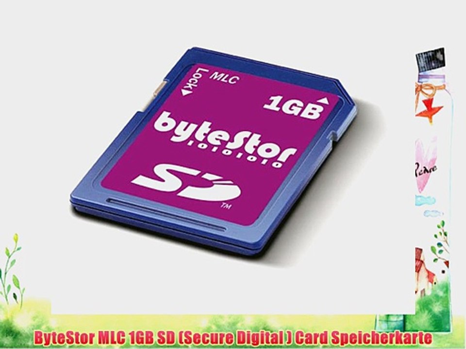 ByteStor MLC 1GB SD (Secure Digital ) Card Speicherkarte