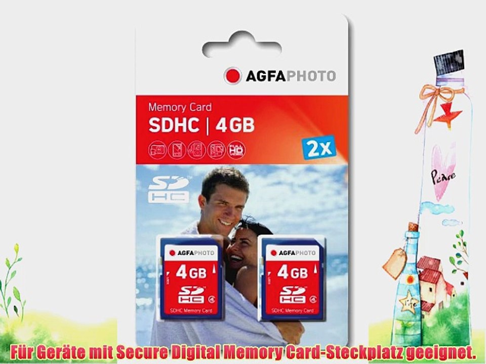 AgfaPhoto Secure Digital High Capacity (SDHC) 4 GB Duo Speicherkarte