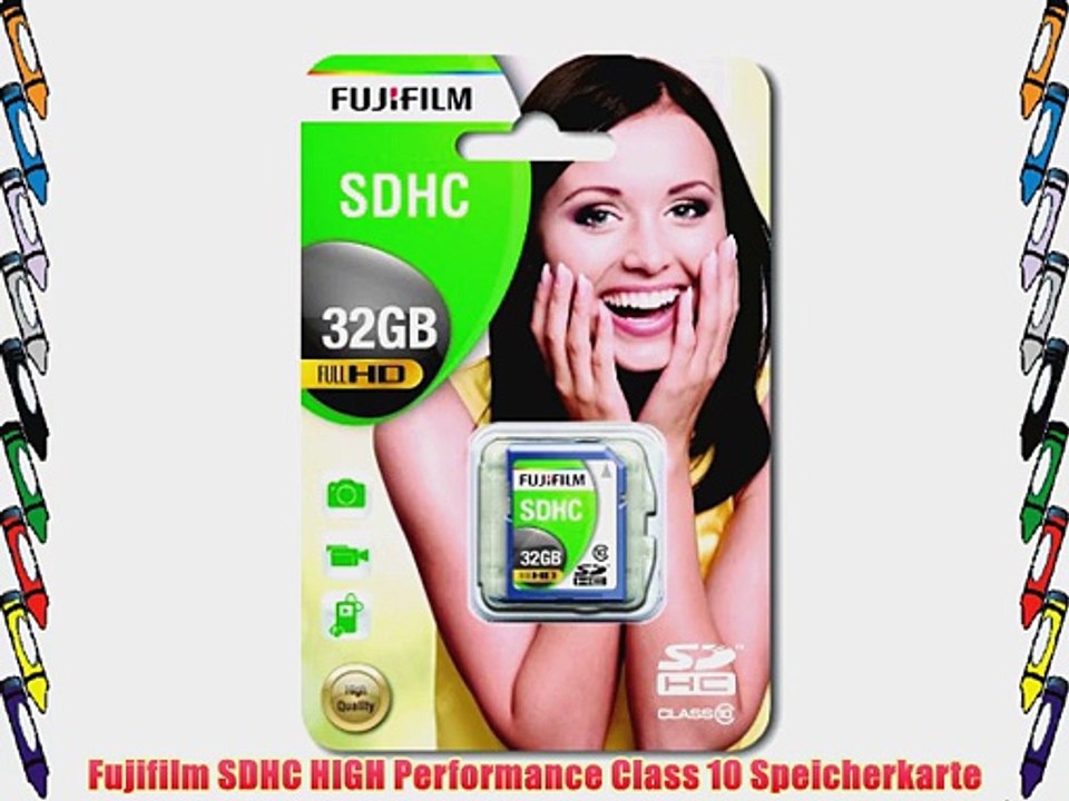 Fujifilm SDHC HIGH Performance Class 10 Speicherkarte