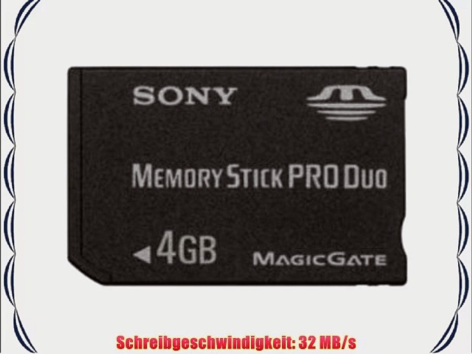 Sony - Memory Stick Pro Duo Speicherkarte (4GB) f?r PSP