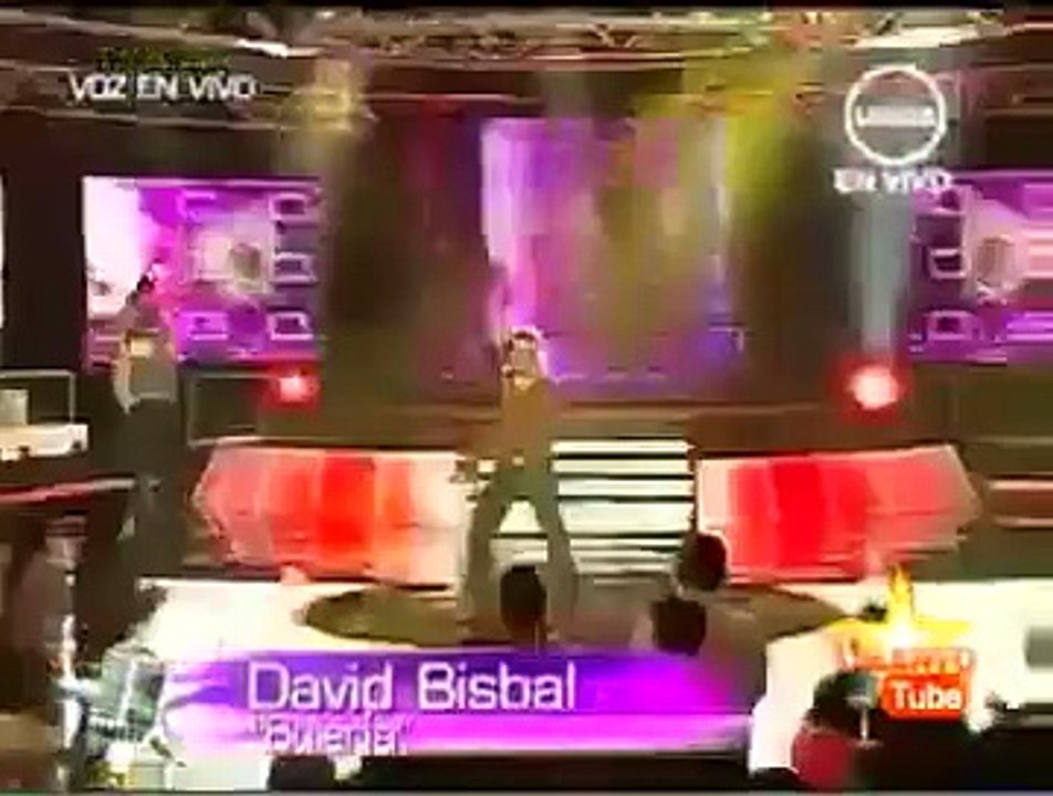 YO SOY DAVID BISBAL [02/11/12] " BULERIA " CUARTA TEMPORADA . YO SOY PERU .