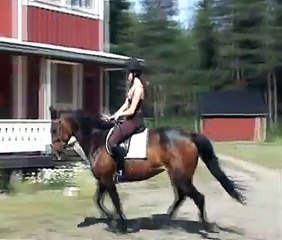 Mli & jag rider Iris