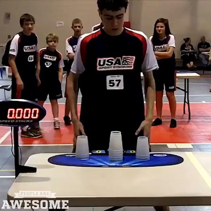 Didn't Know There Was a Cup Stacking