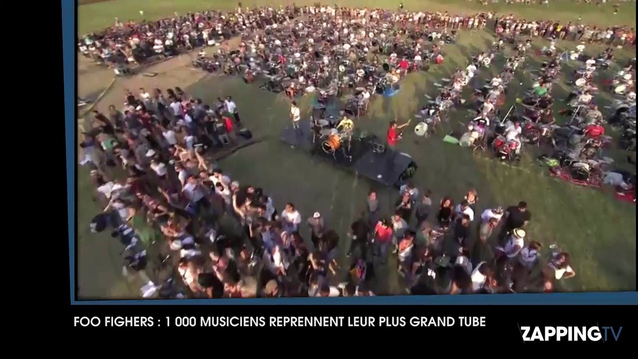 Foo Fighters : Mille musiciens reprennent ensemble leur plus grand tube