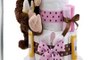 Get Diaper Cake - Pink Monkey Theme Handmade By Lil Baby Cakes - Gift For  Product images