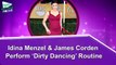 Idina Menzel & James Corden Perform ‘Dirty Dancing’ Routine — Watch