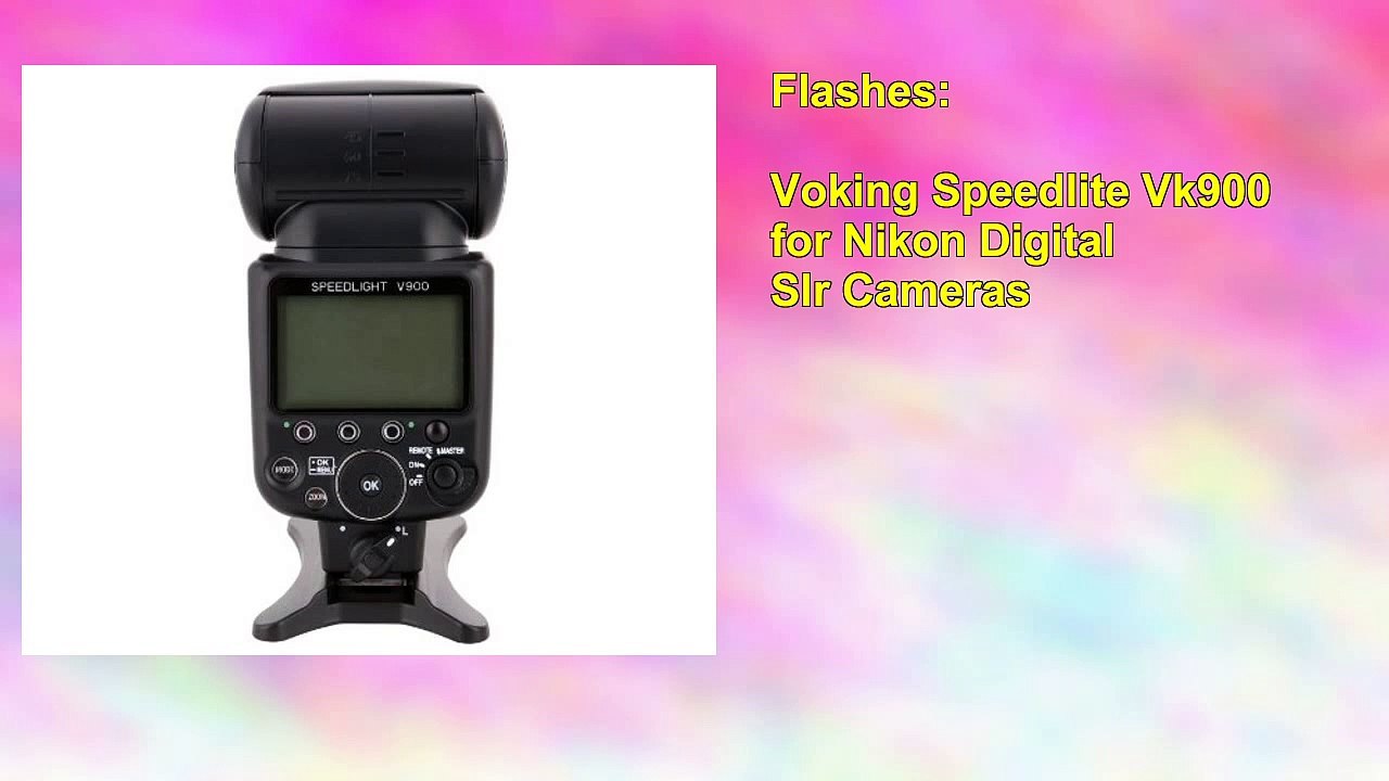 Voking Speedlite Vk900 for Nikon Digital Slr Cameras
