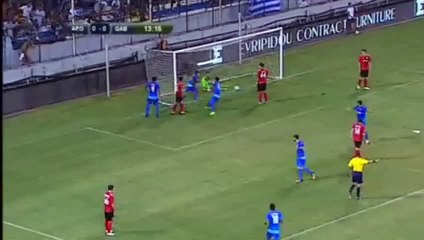 Apollon Limassol - FK Qabala 1-0 Georgios Kolokoudias Goal Europe League