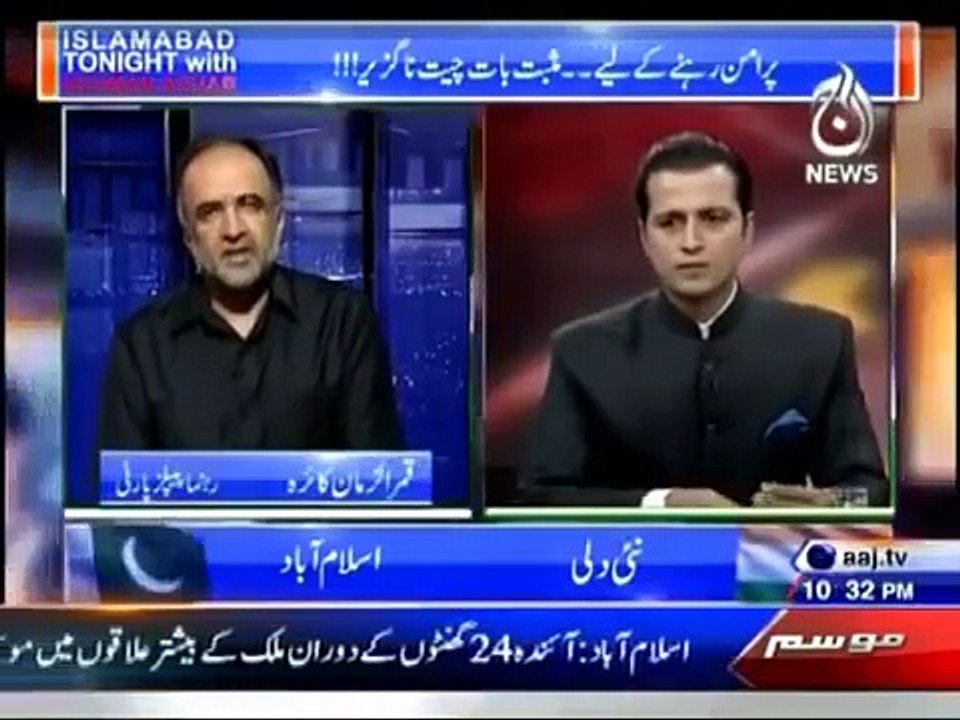 Pakistan India Media Live Takra 9th July 2015