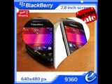 BCheap Phone Blackberry Curve 9360 Unlocked Quad-Band 3G GSM Phone with 5MP Camera