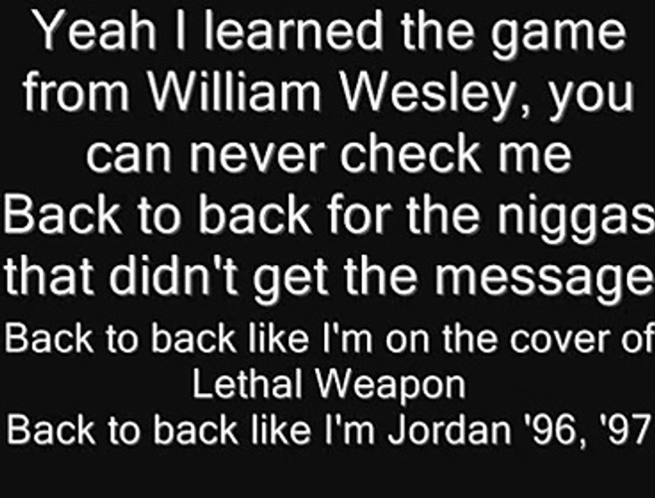 Drake - Back to Back Official Video (Lyrics)