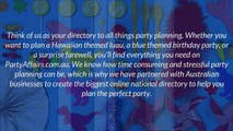 Event Planning, Party Planner, Event Directory