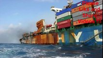 Fatal Container Ship Crashes, Accidents on the waters are more frequent than one would think and this huge gallery prove
