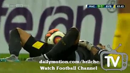 Roman Burki Amazing Save - Wac vs Dortmund 0:1 Europa League 30.07.2015