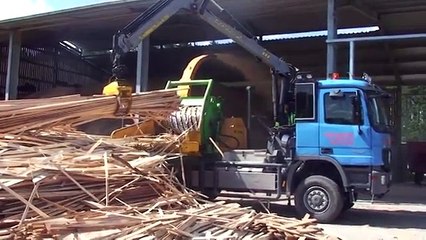 Holzhacker Trommelhacker Heizohack HM 14-800 KT Döpik Sägewerk