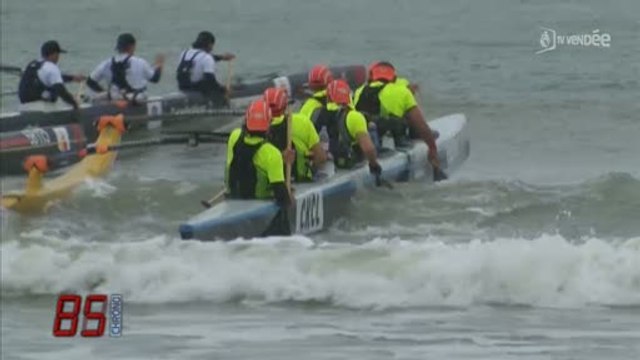 La 6e édition de la Vendée Va'a aux Sables d'Olonne (Vendée)