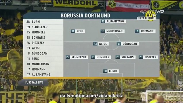 Full Highlights HD AC Wolfsberger 0-1 Borussia Dortmund - Europa League 3rd Round 30.07