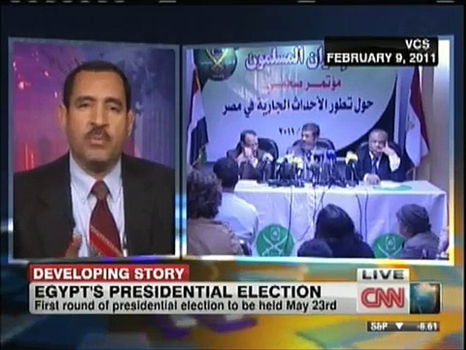 Dr. Abdul Mawgoud Dardery of Egyptian Muslim Brotherhood on CNN