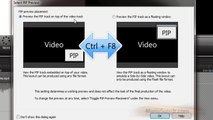 Camtasia 7 Studio Tutorial: How To Add A Picture n Picture Overlay Using Different Videos