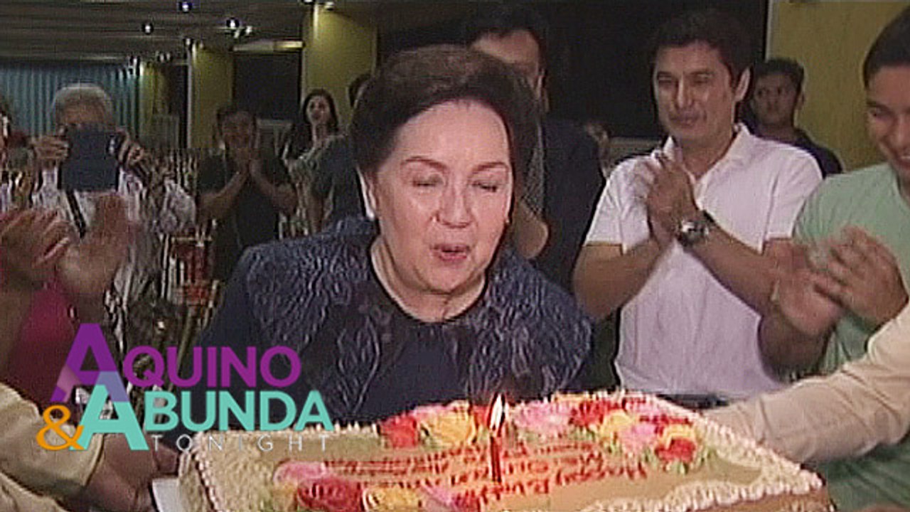 Susan Roces' surprise birthday party