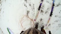 SNOW STORM PARAMOTORING!! Powered Paragliding Is The Ultimate Jetpack Rocketman Experience!!