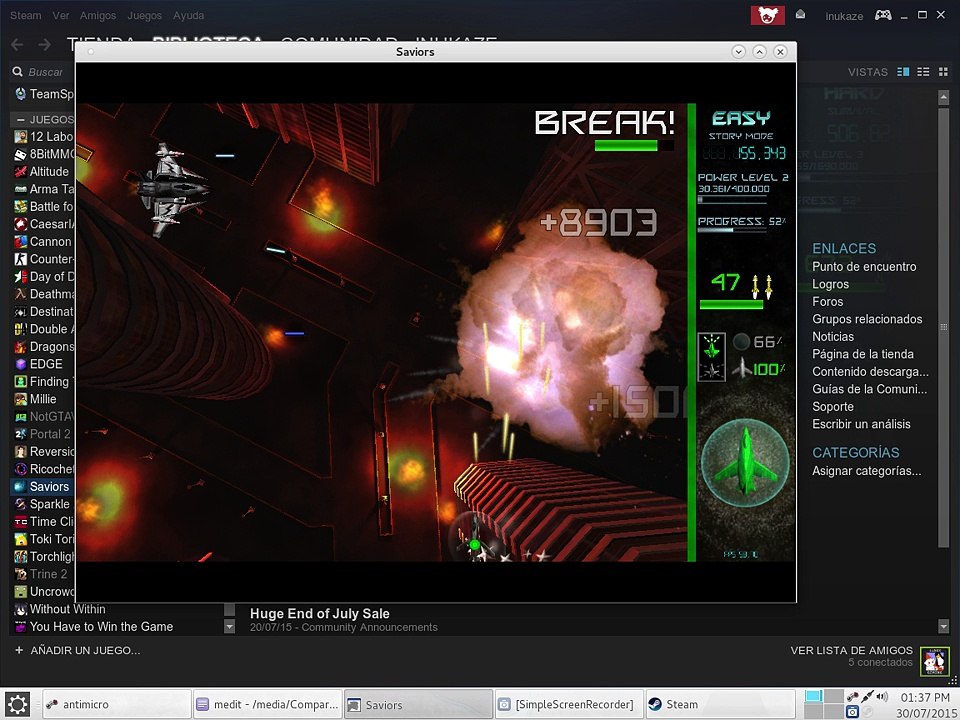 Inukaze - Steam Saviors - Nivel 1 en Facil