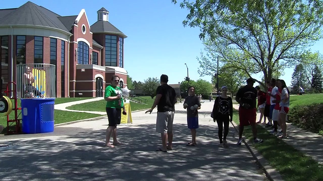 GV gets wet and messy for Blank Hospital
