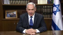 Israeli Prime Minister Benjamin Netanyahu Delivers Rosh Hashana Message