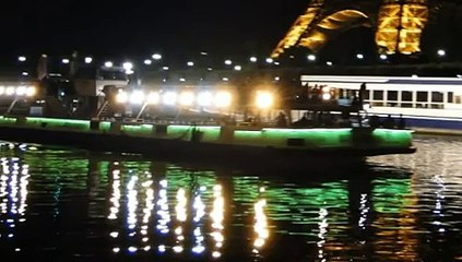 France: The City of Paris by night