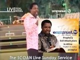 Sunday 27 Oct 13 Prophet TB Joshua Prophecy: Evil Attack in East Africa, African Leader Captured