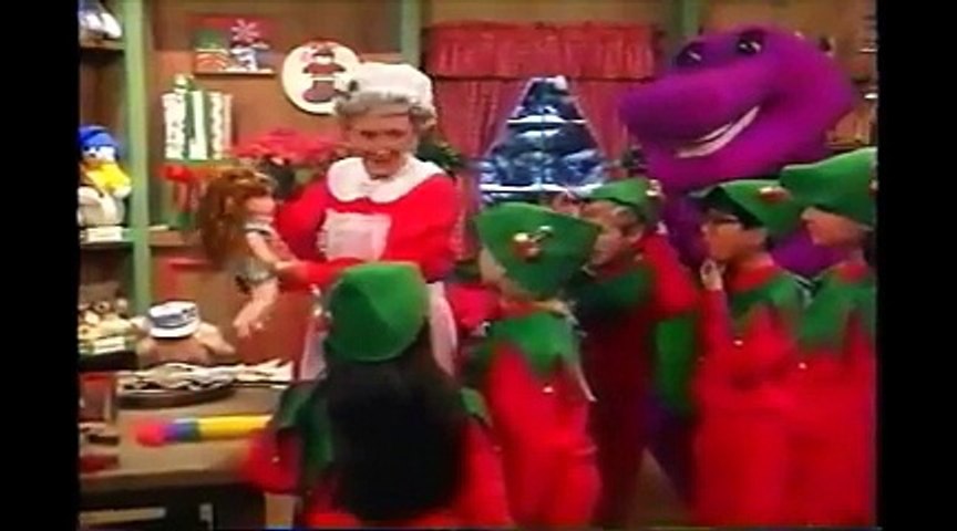 Barney The Backyard Gang Waiting For Santa Part 3 Video Dailymotion - santa elf roblox