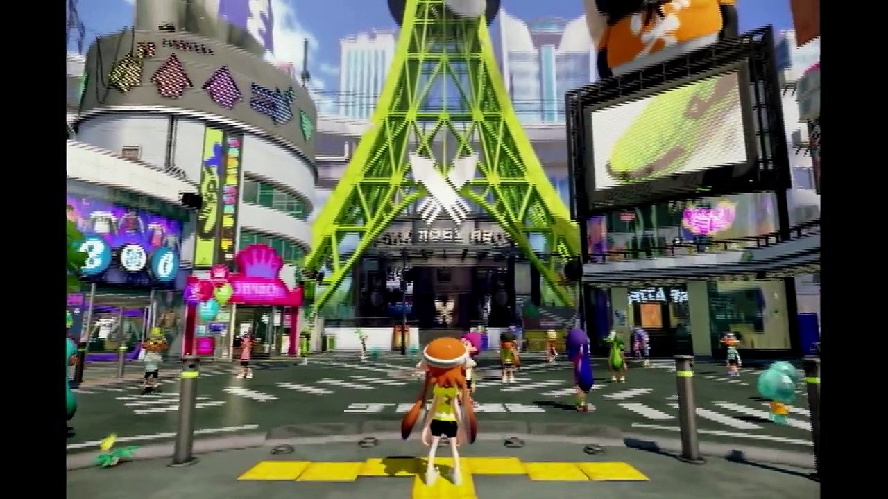 [Splatoon]ゆっくり実況 イカしたイカになりたくて Online １塗り目