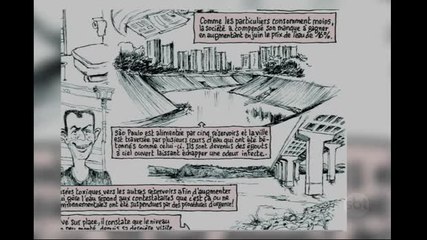 Charlie Hebdo faz sátira sobre a crise hídrica em São Paulo