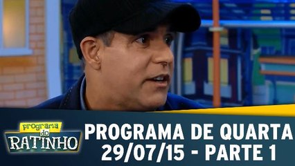 Programa do Ratinho - Quarta - Parte 1