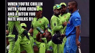 India Vs Pakistan World Cup Match Funny Viral Memes on Internet