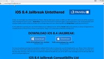 HowTo ios 8.4 jailbreak iPhone, iPod Touch, iPad Air, Apple Tv