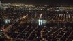 Sony FDR-AX100 very low light test, Manhattan approach from air 4K