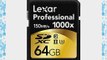 Lexar Professional 64GB 1000x Speed SDHC UHS-II Memory Card Speicherkarte