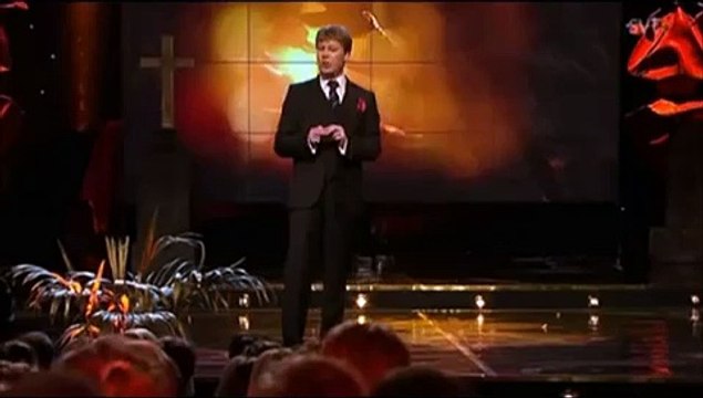 Alexander Skarsgards brothers Gustaf Skarsgard and Bill Skarsgard at Guldbaggegalan 2009