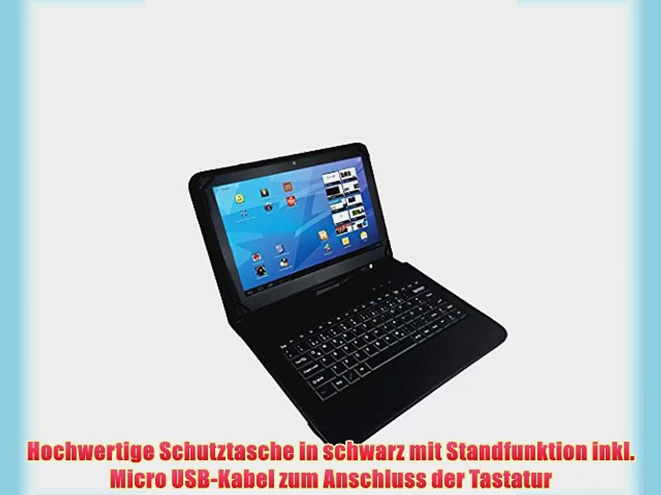 Medion lifetab 785 zoll 199 cm MD98625 S7852 7.0 Tablet PC Tasche mit Aufstellfunktion - Schwarz