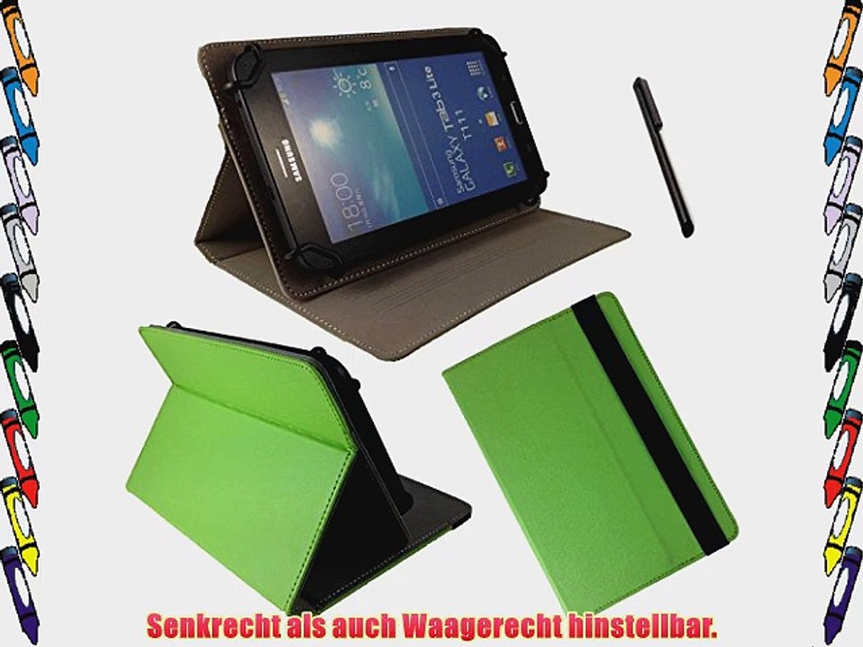 Trekstor Surftab Breeze 7 zoll 178 cm Tablet PC Tasche mit Aufstellfunktion - Gr?n