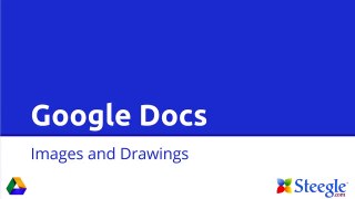 Google Docs - Images & Drawings