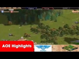 AOEHighlights, Trận đấu quá hay và cảm xúc của Chipboy trước Võ Lực