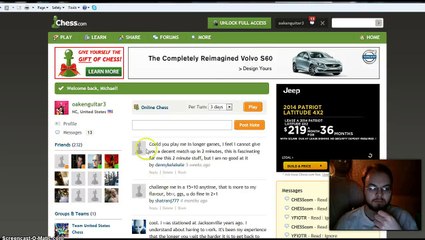 blitz chess #1 englund gambit declined