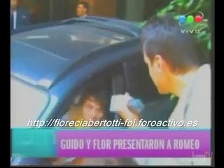 Florencia Bertotti  presenta a Romeo