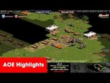 AOE Highlights, GameTV Gunny bật time quá thần thánh khi bị đè 70/30