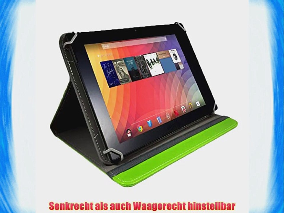 Microstar E10319 10 Zoll Tablet PC Tasche mit Aufstellfunktion - Gr?n