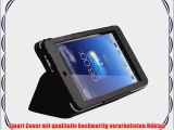 Tasche Luxus H?lle Slim Case Tablet f?r ASUS Memo Pad HD 7 Cover Pen schwarz