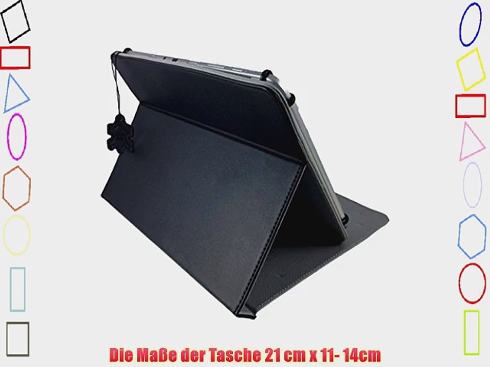 Blaupunkt Endeavour 785 Echtleder Tablet PC Tasche 7 - 785 zoll Universal mit Standfunktion