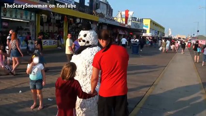 Snowman Prank Gone Wrong - Knock Out